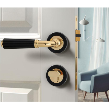 Serrure de porte intérieure de qualité supérieure serrure de porte en bois américaine serrure de porte muette simple et élégante
